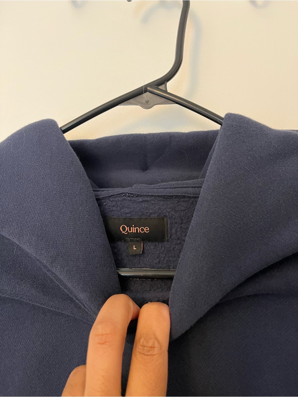 quince everyday fleece hoodie - Picture 9 of 10